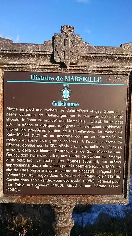 Villa Cabanon du Pêcheur, Parc National des Calanques à Marseille