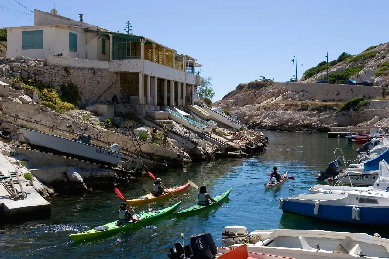 Villa Cabanon du Pêcheur, Parc National des Calanques à Marseille 0*,