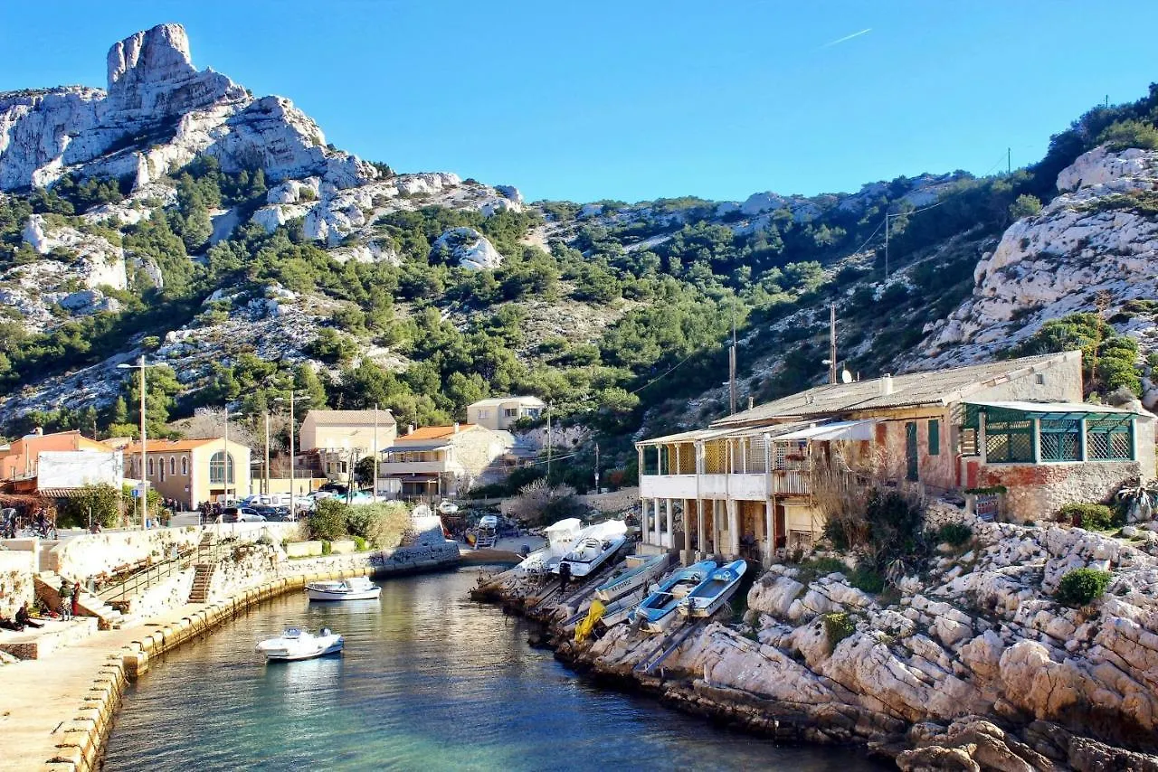 Cabanon Du Pecheur, Parc National Des Calanques Villa Marseille